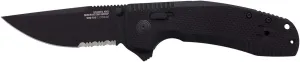 SOG-TAC XR Blackout Partially Serrated