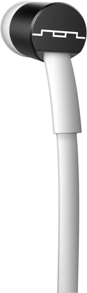 SOL REPUBLIC Jax Wired 3-Button In-Ear Headphones, Apple Compatible, Tangle Free Cable, In-Ear Noise Isolation, 4 Ear Tip Sizes, Great For Calls, 1111-31 White