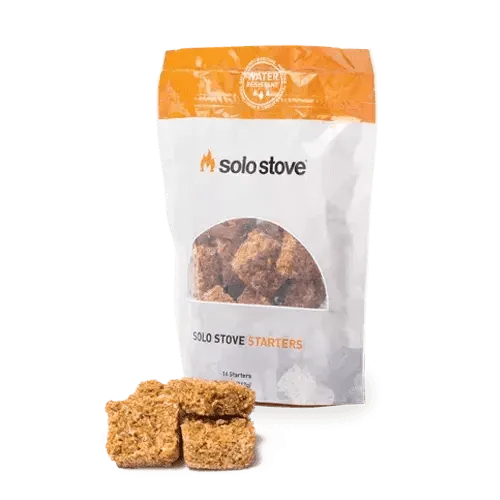 Solo Stove FUEL- Mini Oak Firewood for Mesa, Mesa XL, Pi Pizza Oven, and Fire Pit Cooking System, 100% Natural Oak Firewood Kiln-Dried | Starters & Color Packs for all Firepits