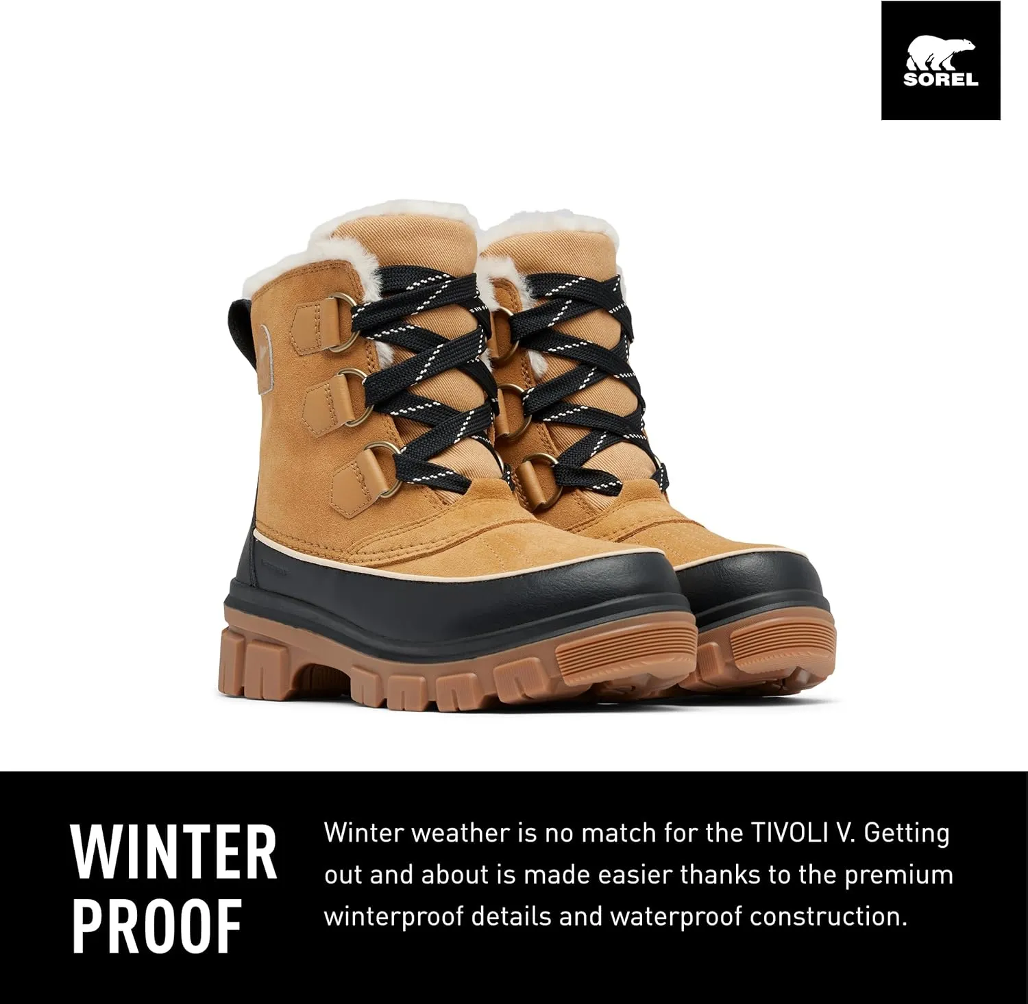 SOREL Women's Tivoli V Waterproof Boot