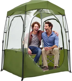 Sports Tent 2/3/4 Person, Instant Weather Proof Bubble Tent with Carry Bag, 540° Clear View Portable & Foldable Pop Up Tents Shelter for Watching Sports Events, Camping, Fishing
