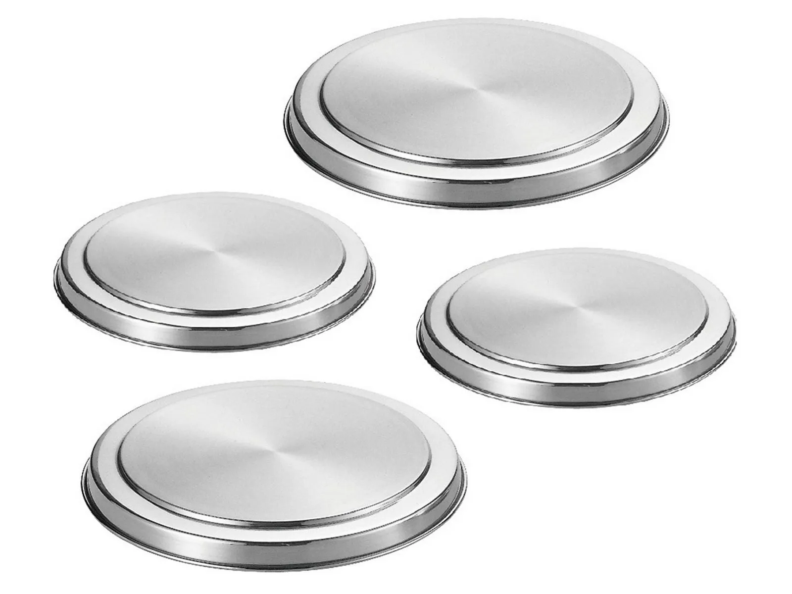 Stainless Steel Stove Burner Covers - 4 Pcs