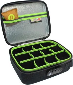 STASHLOGIX SMELL CONTROL BAG with Combination Lock Smell Free Storage Bag: The Silverton