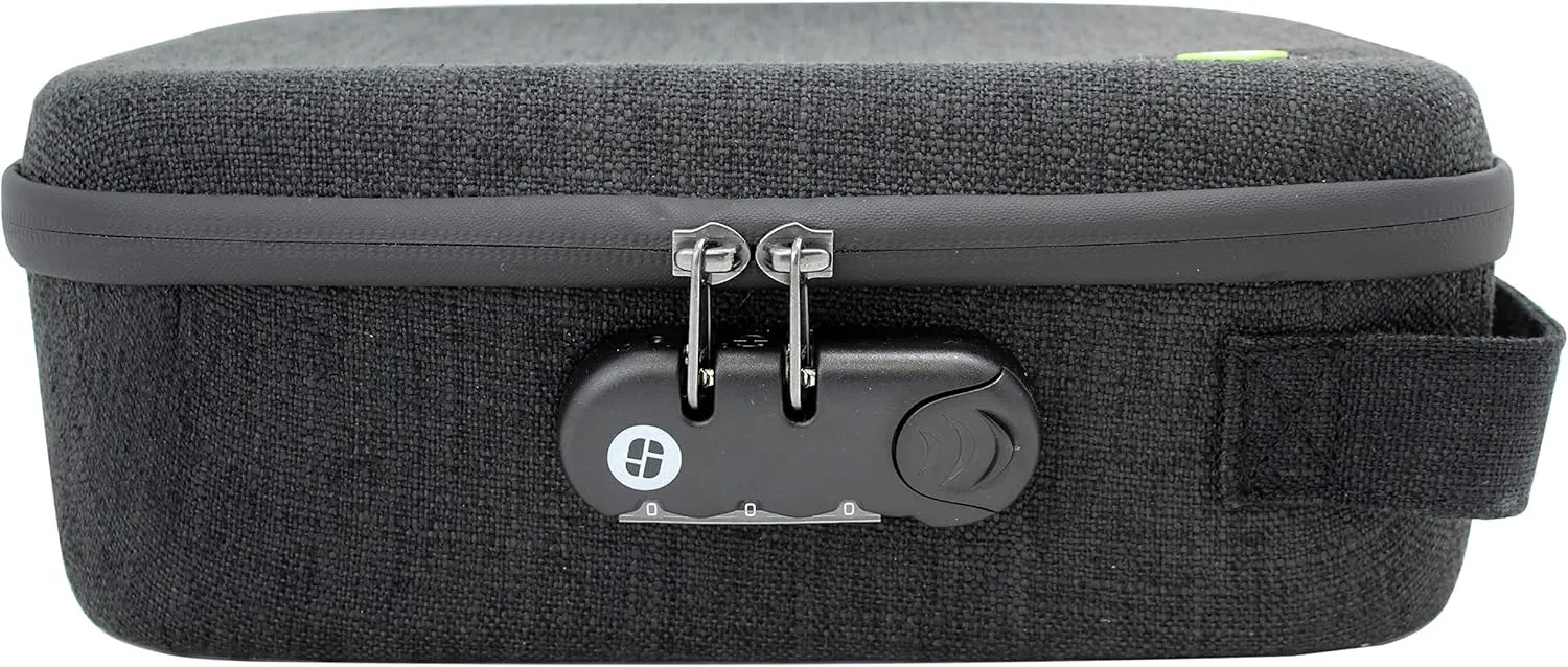 STASHLOGIX SMELL CONTROL BAG with Combination Lock Smell Free Storage Bag: The Silverton