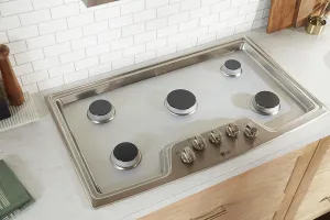 StoveGuard Model# CG365TS, USA-Made, Custom Designed & Precision Cut Stove Cover for Gas Stove Top, Lite Wolf Gas Range Stove Top Protector
