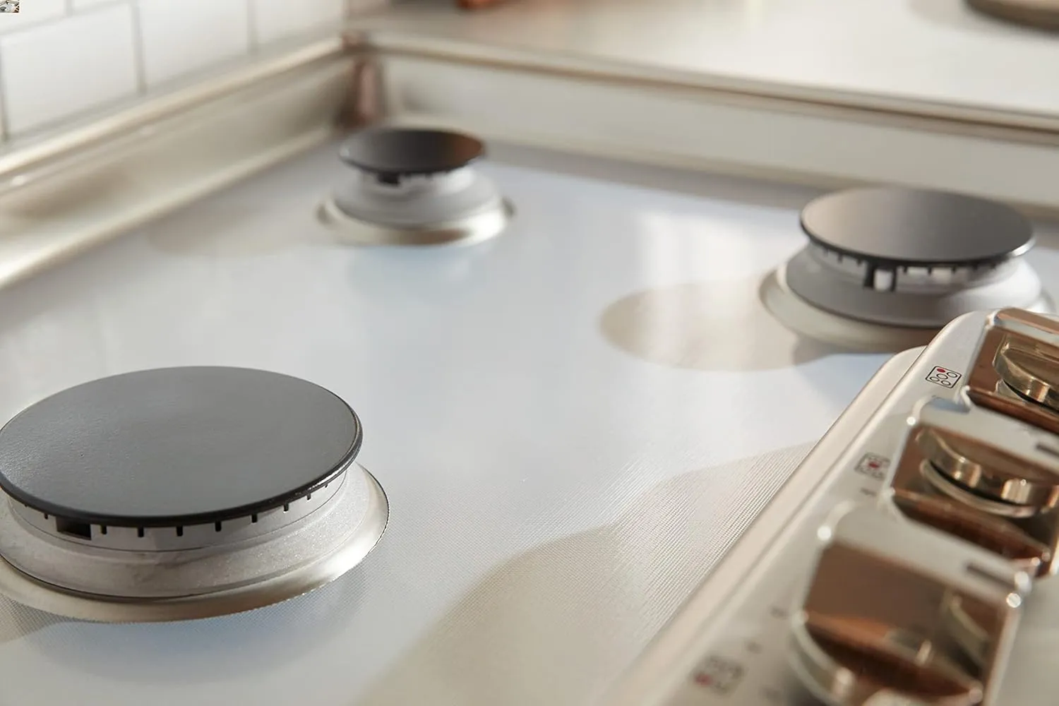 StoveGuard Model# CG365TS, USA-Made, Custom Designed & Precision Cut Stove Cover for Gas Stove Top, Lite Wolf Gas Range Stove Top Protector