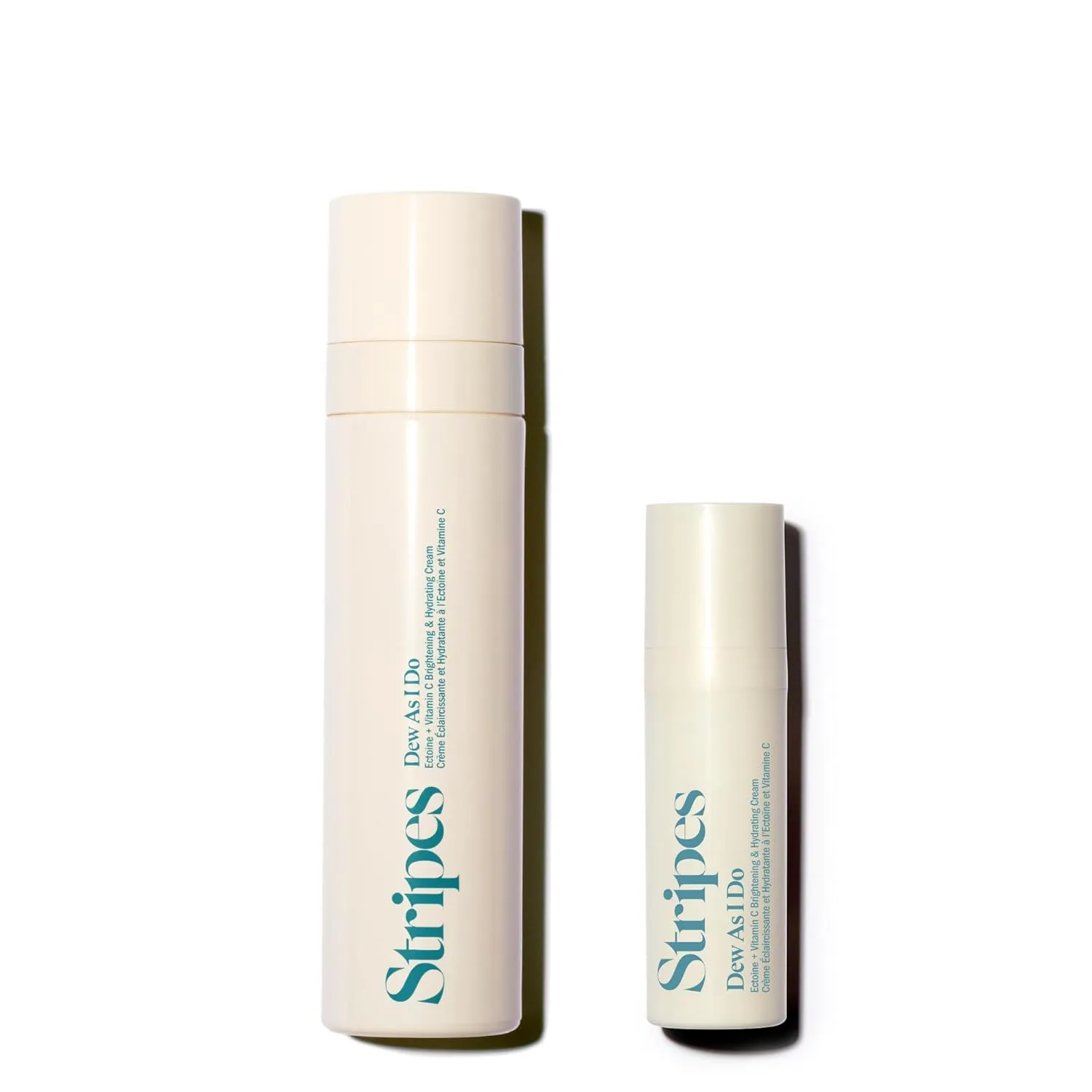 STRIPES Beauty Naomi Watts Mighty And Mini Face Kit Full Size Travel Size Dew As I Do Bundle Hydrating Moisturizer With Ectoine And Squalane