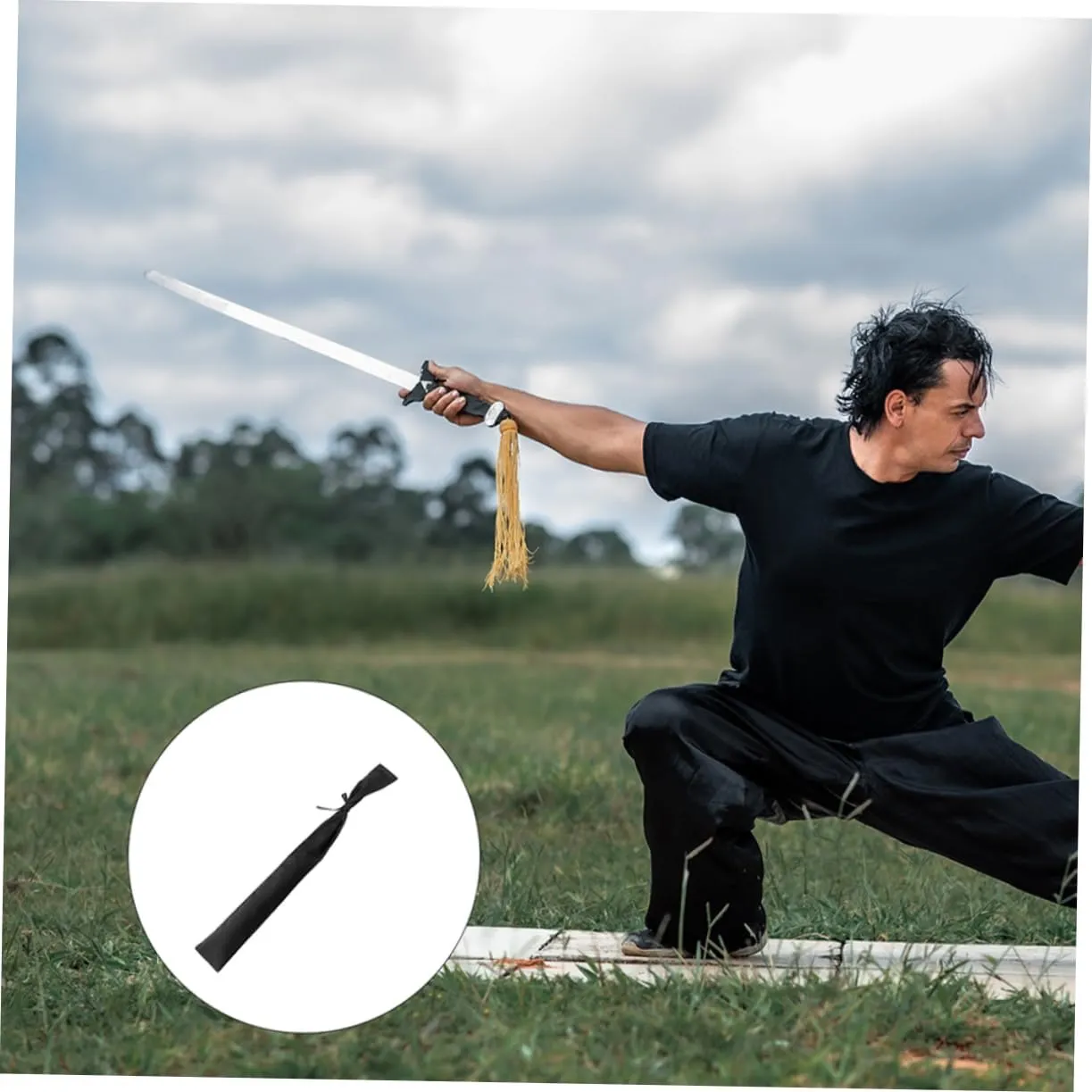 Sword Storage Bag Outdoor Sword Pouch for Cosplay Performances and Transport Design