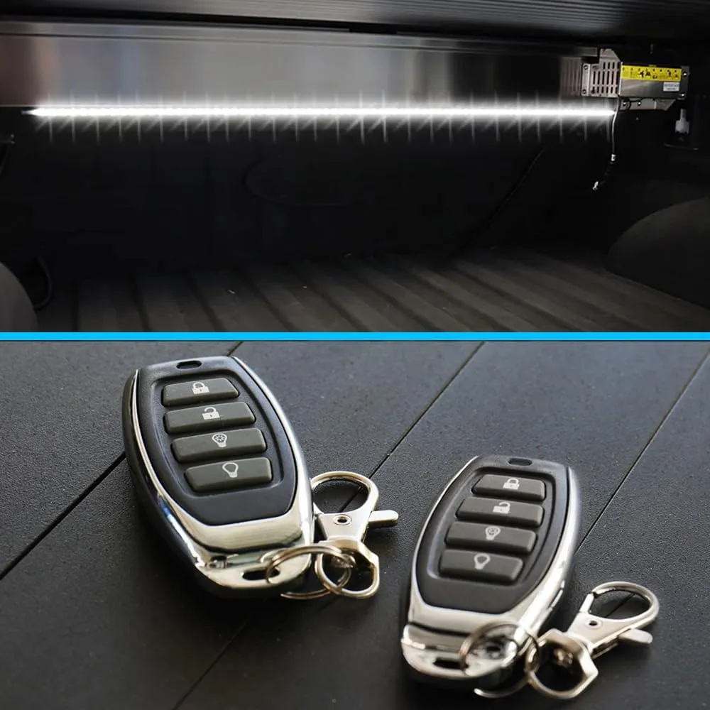 Syneticusa ER Power Retract Hard Tonneau Cover Fits 2022-2025 Tundra 5'6" (66.7”) Truck Bed Retractable Waterproof T-Slot Rails