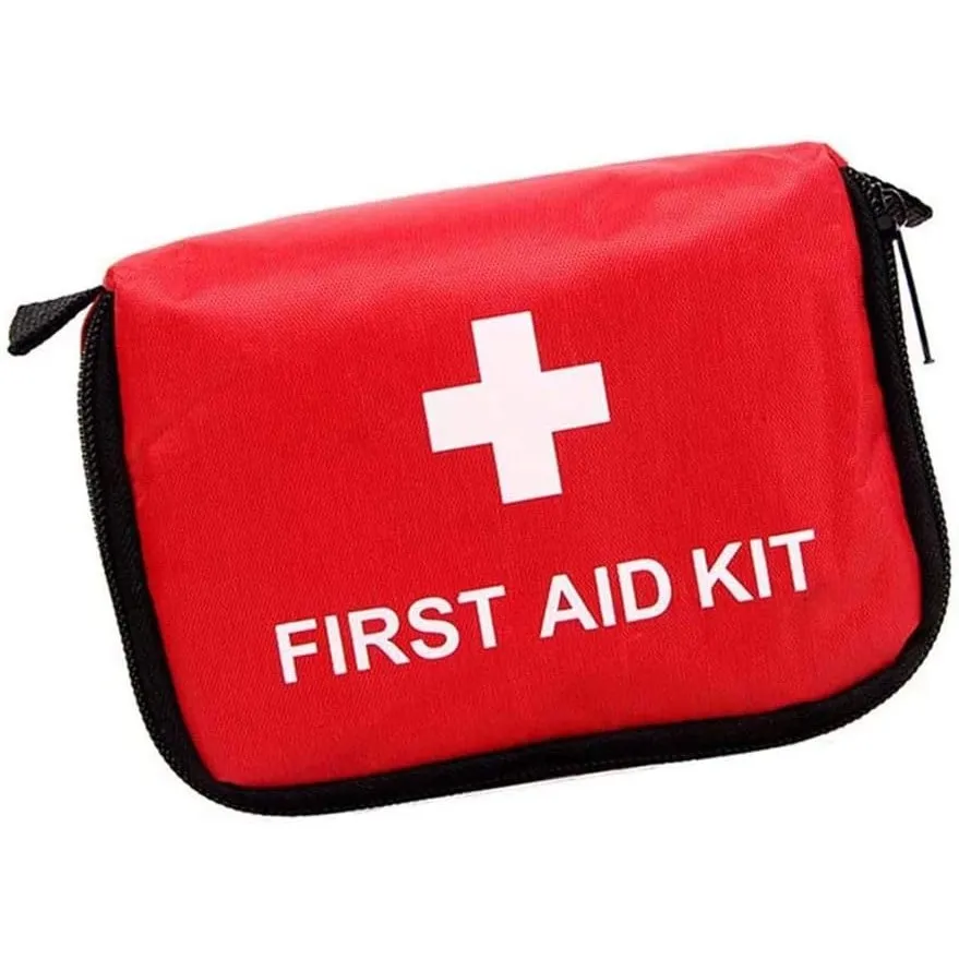 SYOSI First Aid Kit, 9-piece Small Emergency Kit Set Outdoor Family Car Gift High-density ripstop easy pick and place items for Travel, Home, Office, Vehicle, Camping, Workplace & Outdoor