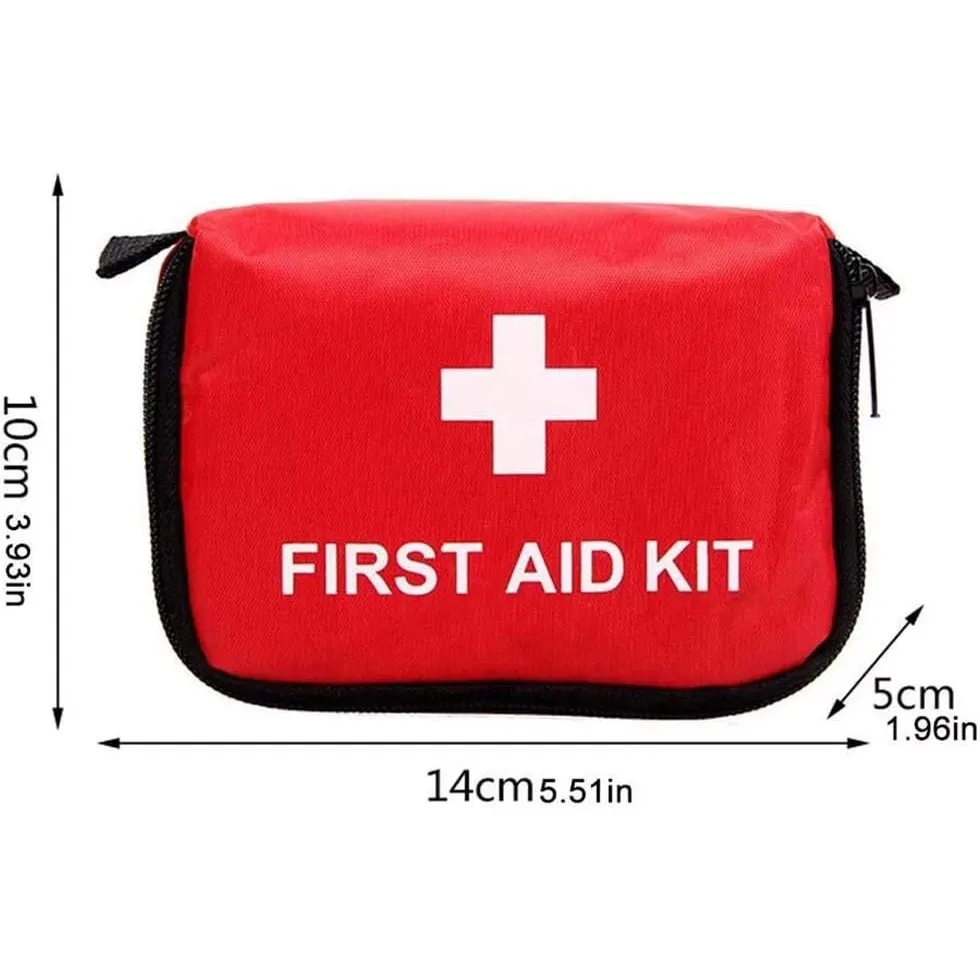 SYOSI First Aid Kit, 9-piece Small Emergency Kit Set Outdoor Family Car Gift High-density ripstop easy pick and place items for Travel, Home, Office, Vehicle, Camping, Workplace & Outdoor