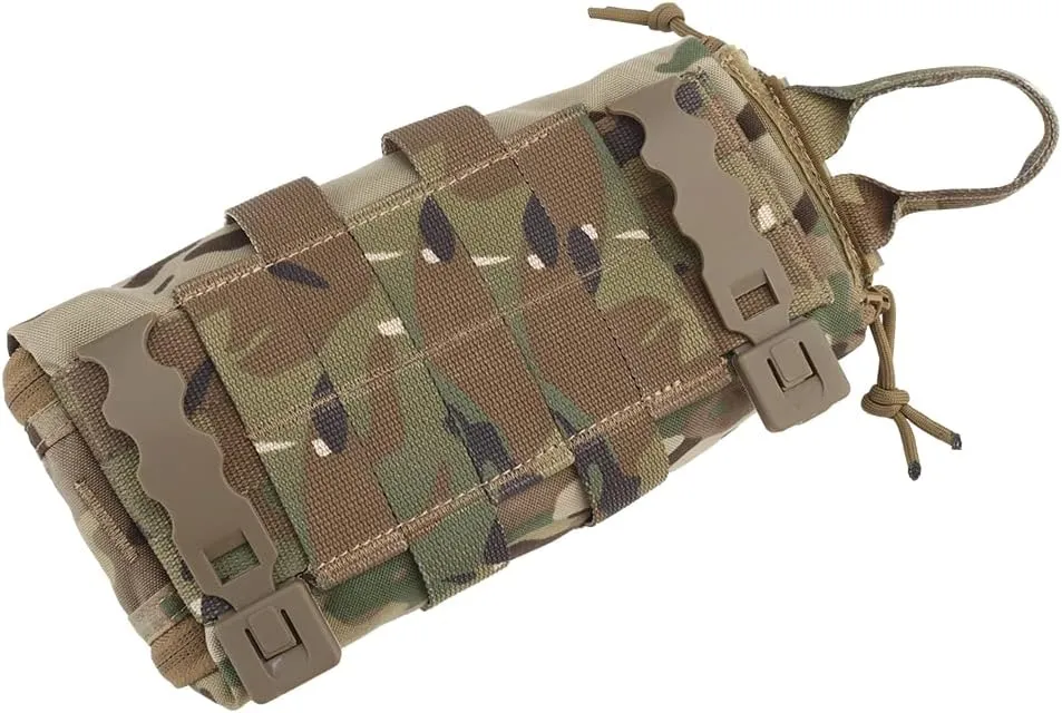 Tactical Medical First Aid Kit Military MOLLE Bag Waist Belt Pouch Quick Response Hunting Vest Bag First Aid Pack B