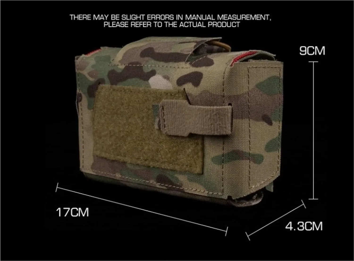 Tactical Pouch V3 Quick Release MOLLE Combat Belt Hunting Vest Plate Medical First Aid Kit Bag