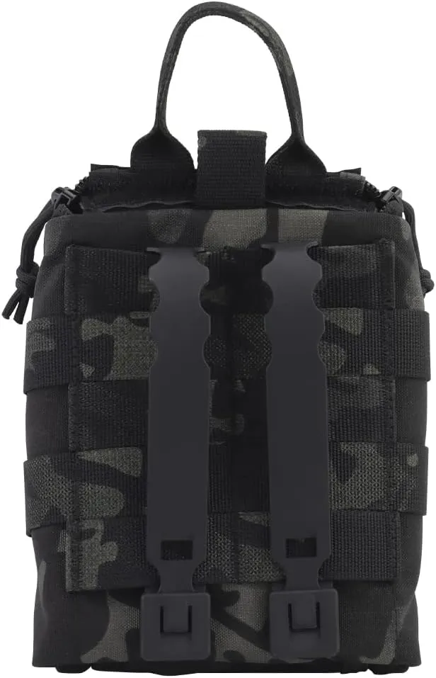 Tactical Rip-Away MOLLE First Aid Pouch Storage Pocket Bag Dump Pouch EMT IFAK Trauma Pouch
