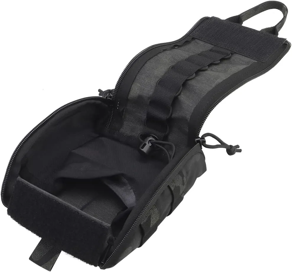 Tactical Rip-Away MOLLE First Aid Pouch Storage Pocket Bag Dump Pouch EMT IFAK Trauma Pouch