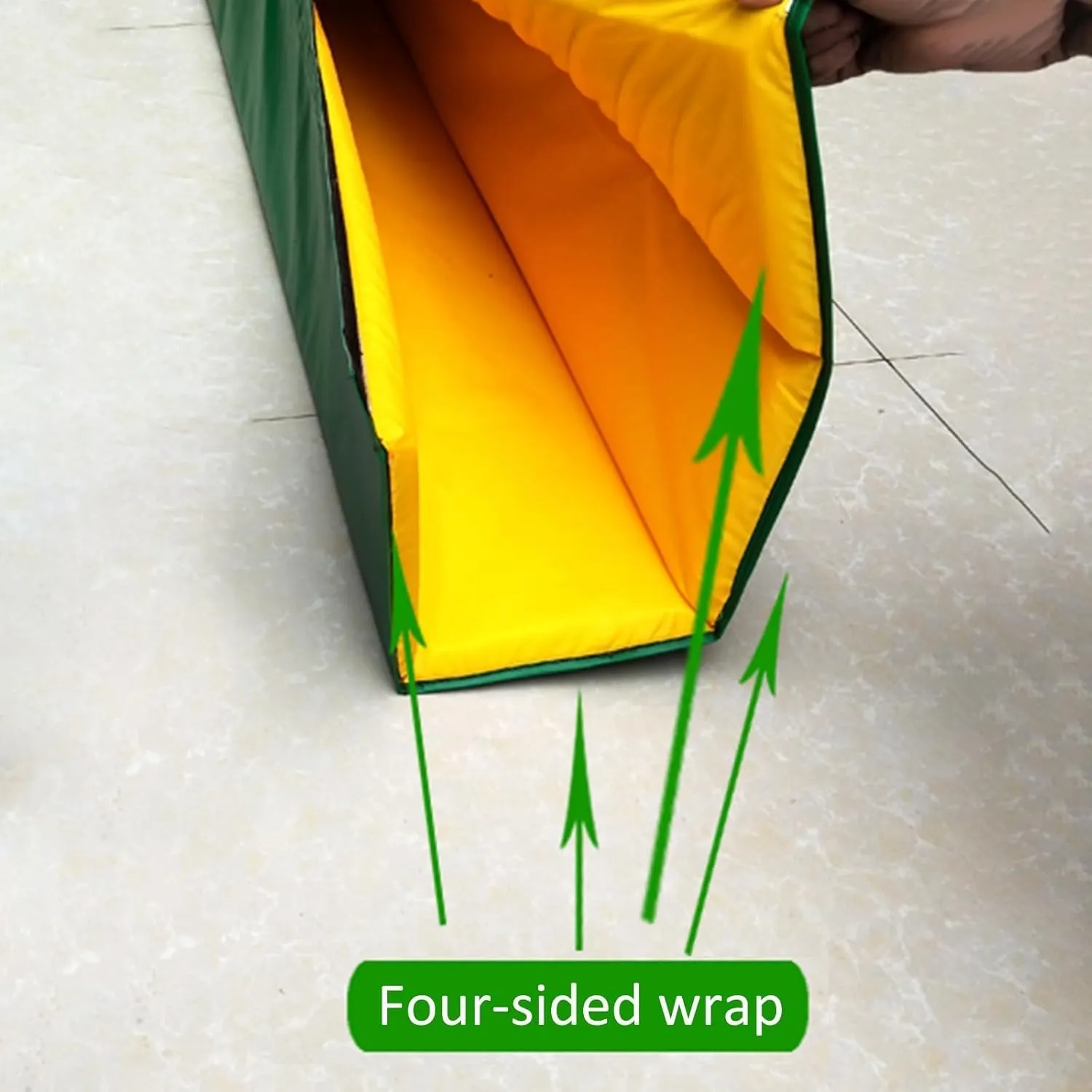 Tall 3 4 5 6 Feet Basketball Hoop Padding for Square Pole, All Weather Basketball Pole Pad Black to 7"x7" Post Poles, Portable Basketball Hoop Cover Protector Garage Pole Pads