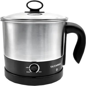 Tayama Noodle Cooker & Water Kettle 1 Liter (4-Cup), stainless steel (EPC-01R)