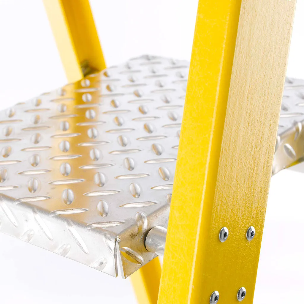 TB Davies Fibreglass Platform Step Ladder - 4 Tread