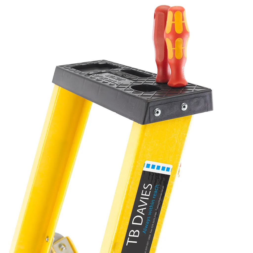 TB Davies Fibreglass Platform Step Ladder - 4 Tread