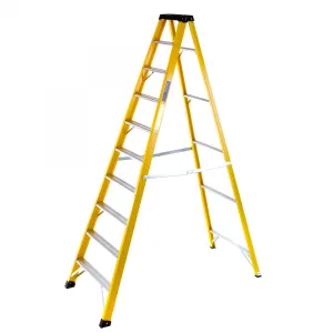 TB Davies Fibreglass Swingback Step Ladder - 10 Tread