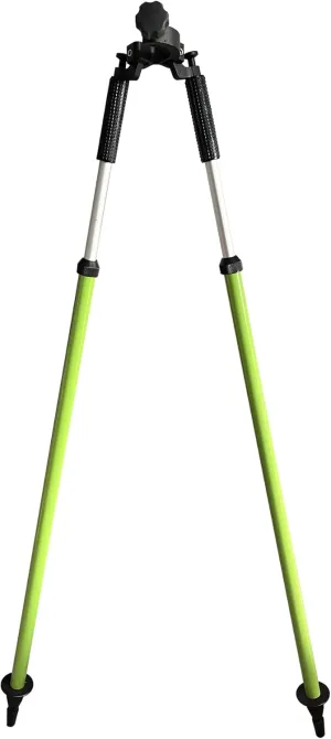 Telescopic Bipod GPS Rover Rod Bipod for RTK GNSS Total Station, Mini Prism Pole Bipod Monopods Surveying