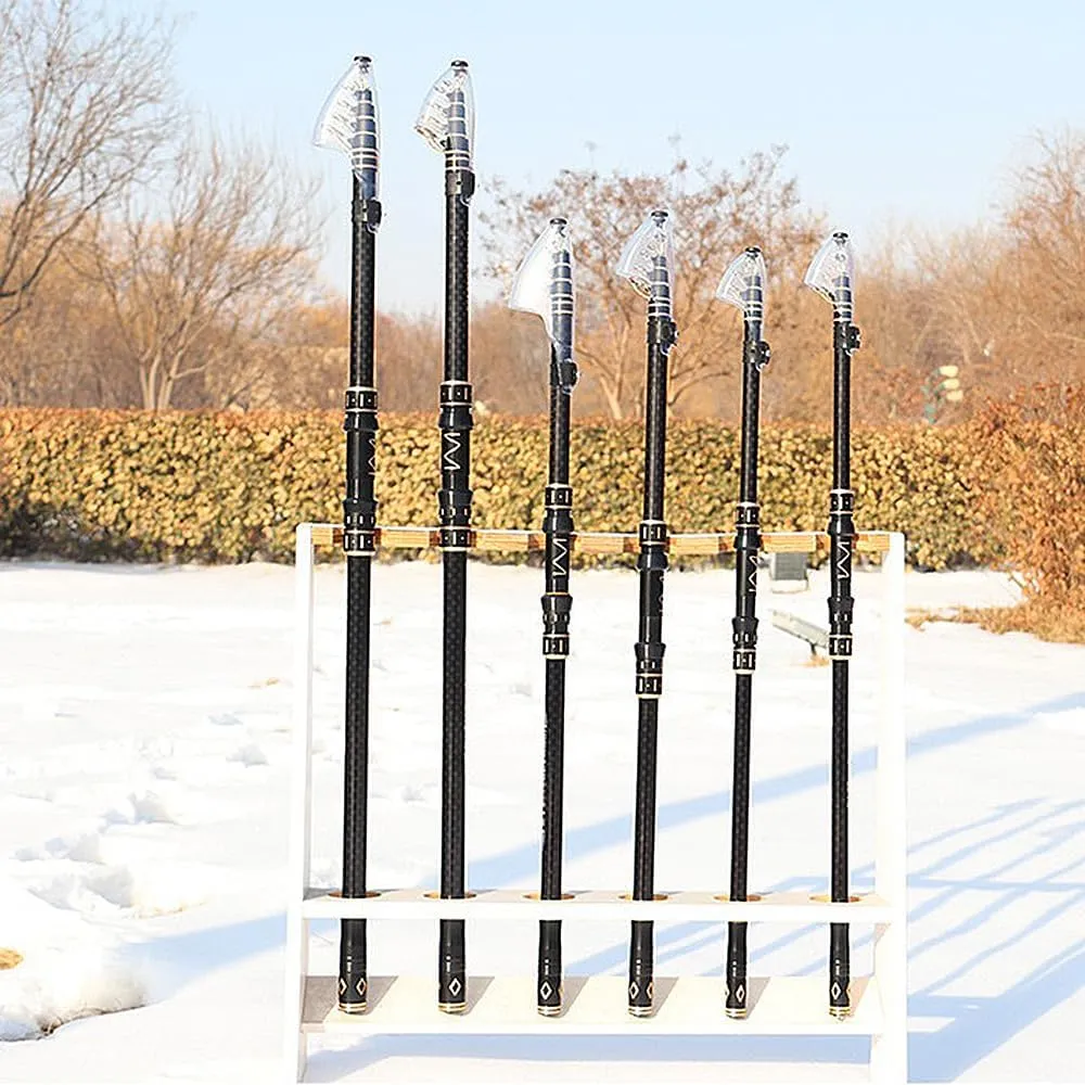 Telescopic Fishing Rod Carbon Fiber Travel Surf Fishing Rod Spinning Power Throwing Surfcasting Baitcasting Rod