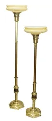 Telescoping Torchiere Lamps