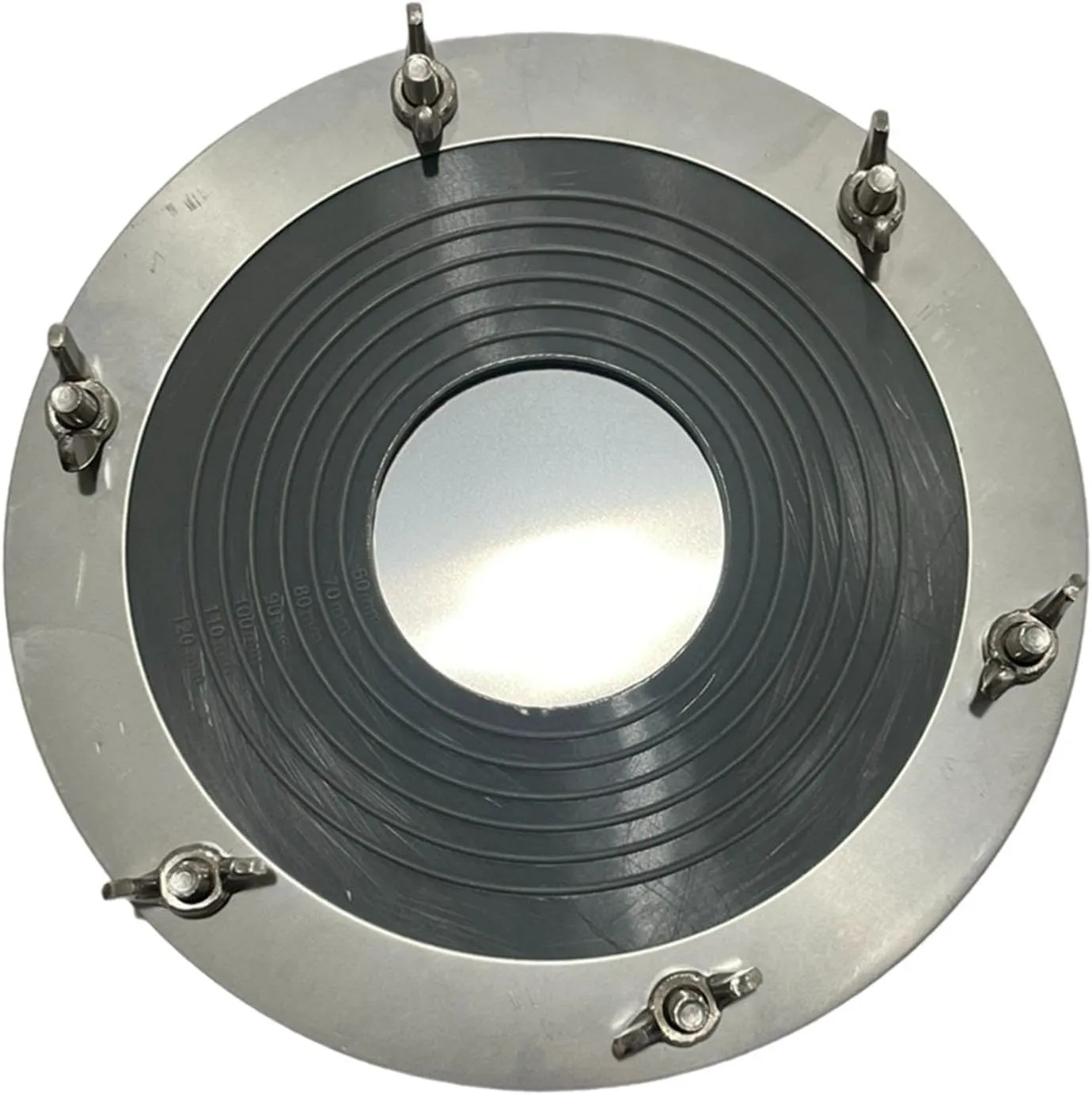 Tent Stove Jack Roof Pipe Flashing Silicone Pipe Sealing Cover Wood Burner Flue Pipe Fitting Flue Flashing for Camping Cabins