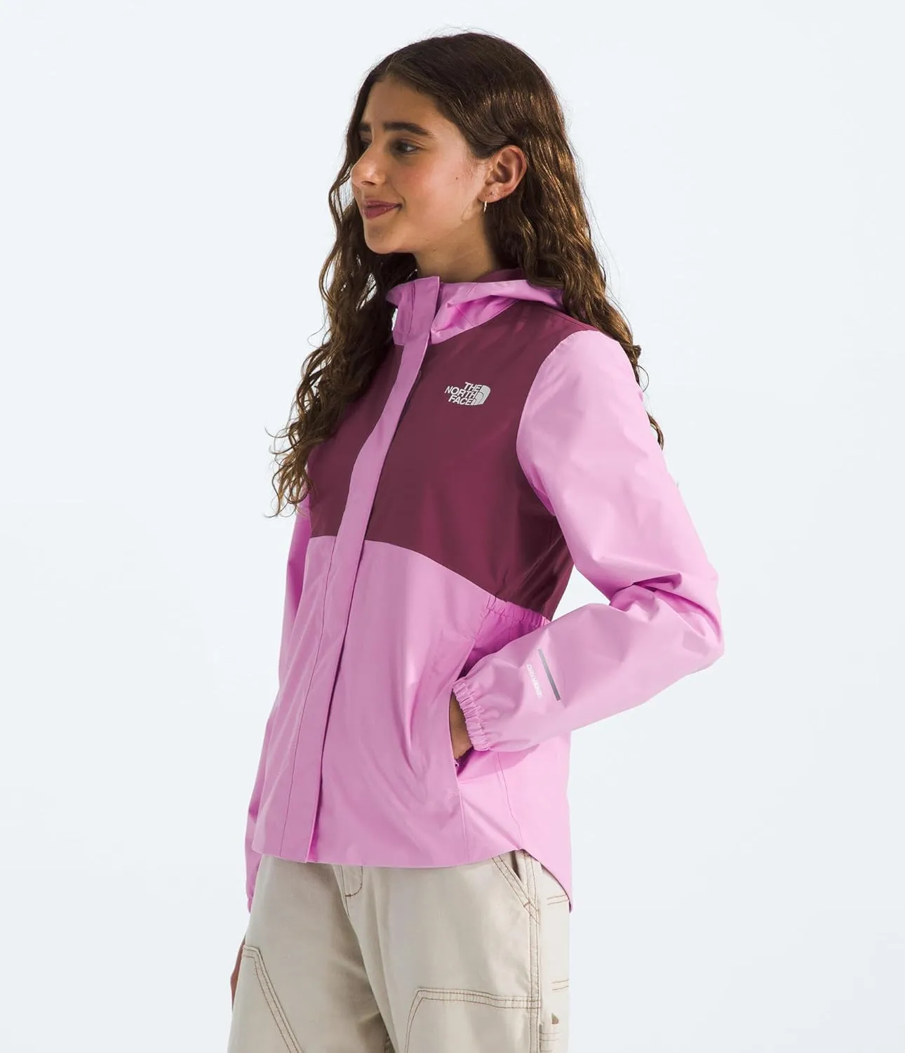 THE NORTH FACE Girls' Antora Waterproof Rain Jacket