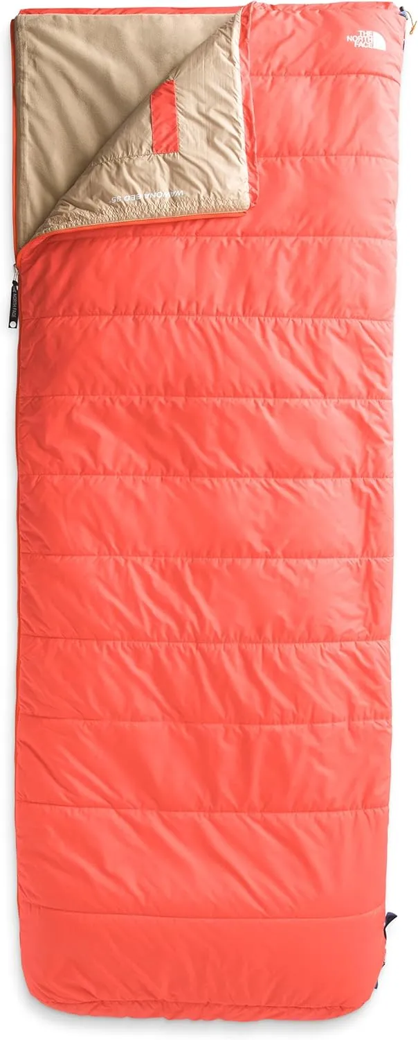 THE NORTH FACE Sleeping-Bags Wawona Bed 35 Sleeping Bag | Rectangular 35F / 2C Insulated Camping Sleeping Bag, Synthetic Insulation, Water Repellent