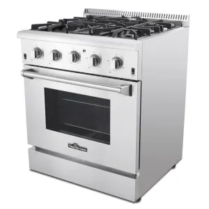Thor HRG3026U 30″ PROFESSIONAL STAINLESS STEEL GAS RANGE