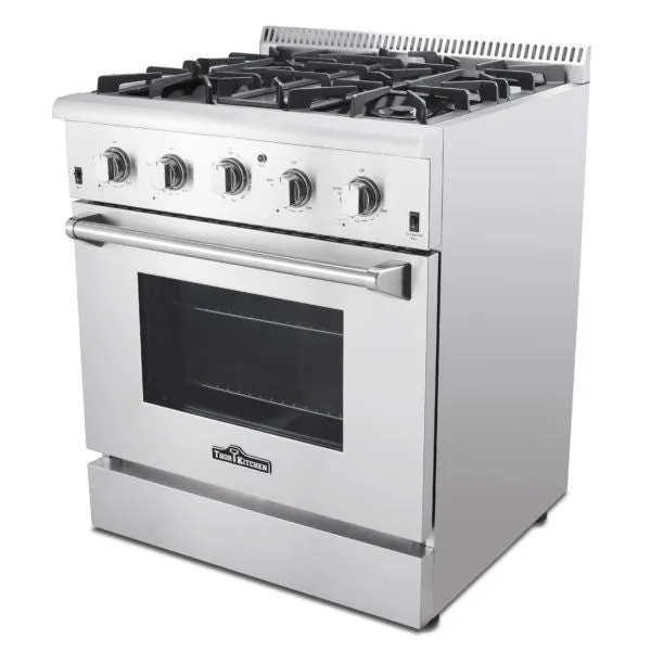 Thor HRG3026U 30″ PROFESSIONAL STAINLESS STEEL GAS RANGE