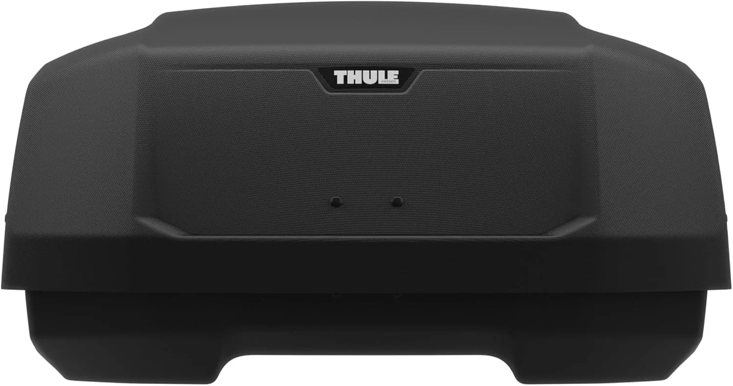 Thule Force 3 - Size M - 14 cu ft - Aerodynamic roof Mounted Box - Dual-Sided Opening with Locks - Tool-Free Install - Weatherproof Design - for SUVs, Trucks, Cars, EVs and More