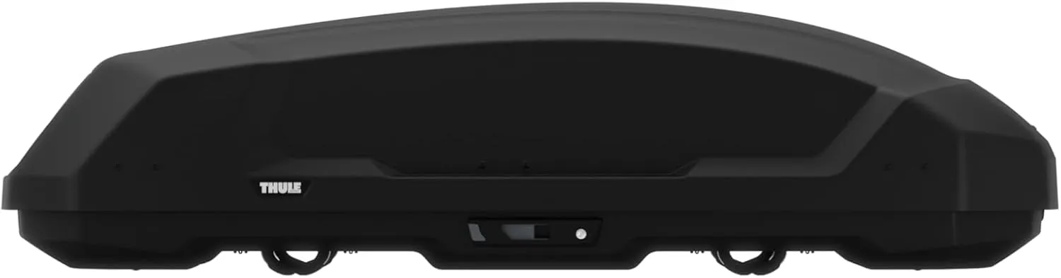 Thule Force 3 - Size M - 14 cu ft - Aerodynamic roof Mounted Box - Dual-Sided Opening with Locks - Tool-Free Install - Weatherproof Design - for SUVs, Trucks, Cars, EVs and More