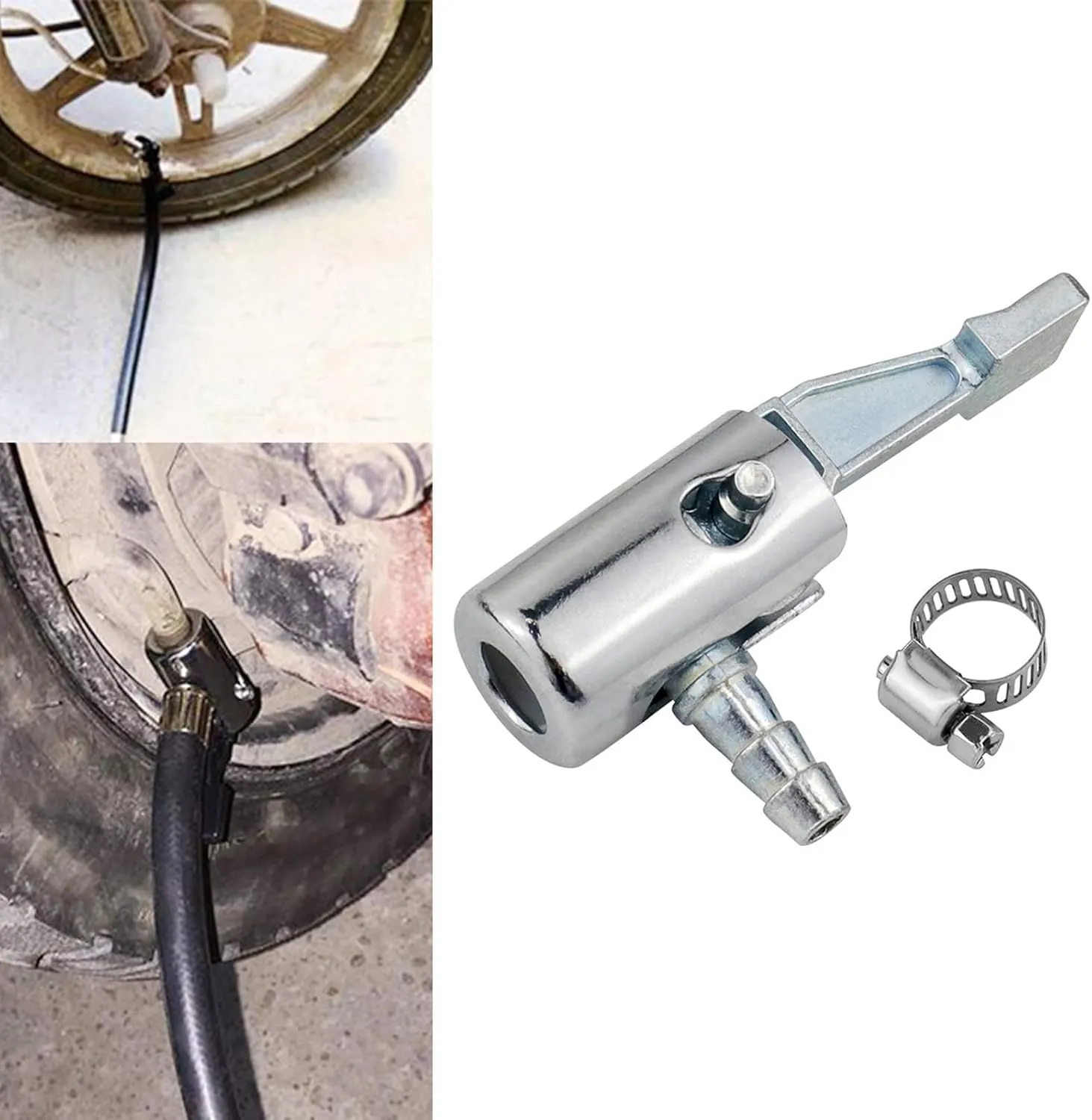 Tires Air Chucks 1/4inch Air Chucks For Inflator Gauge Compressor Accessories Truck Auto Car Tires Hose Tool Accessories