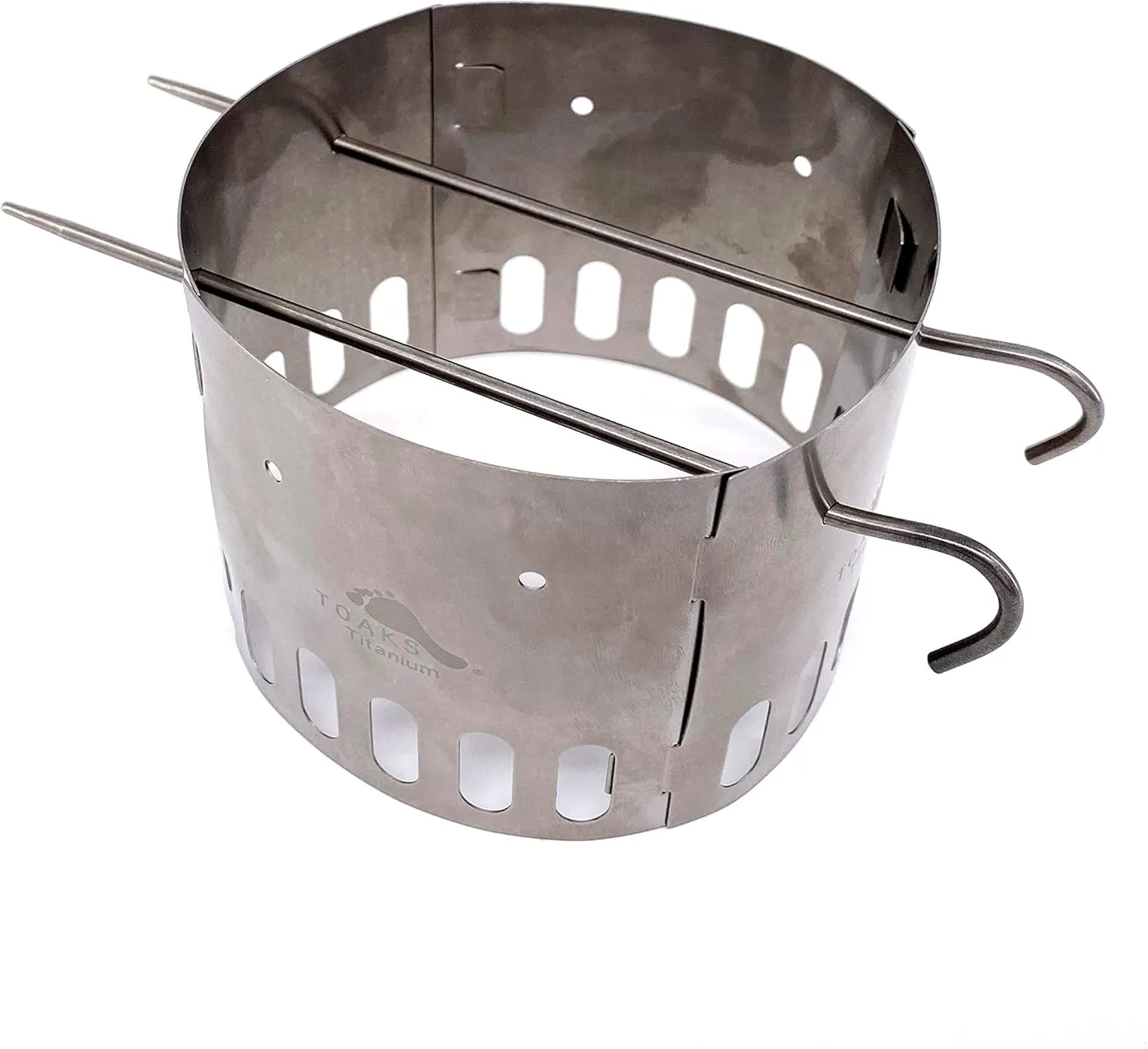 TOAKS TiStand Titanium Alcohol Stove Dual Stand & Windscreen
