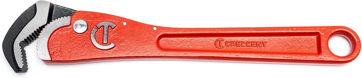 Tool Wrench Pipe Self Adjustable 12" Steel Handle