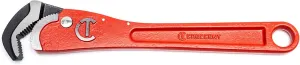 Tool Wrench Pipe Self Adjustable 12" Steel Handle