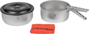 TRANGIA Tundra 2 Duossal Stainless Camping Cook Pot Set, Silver, One Size