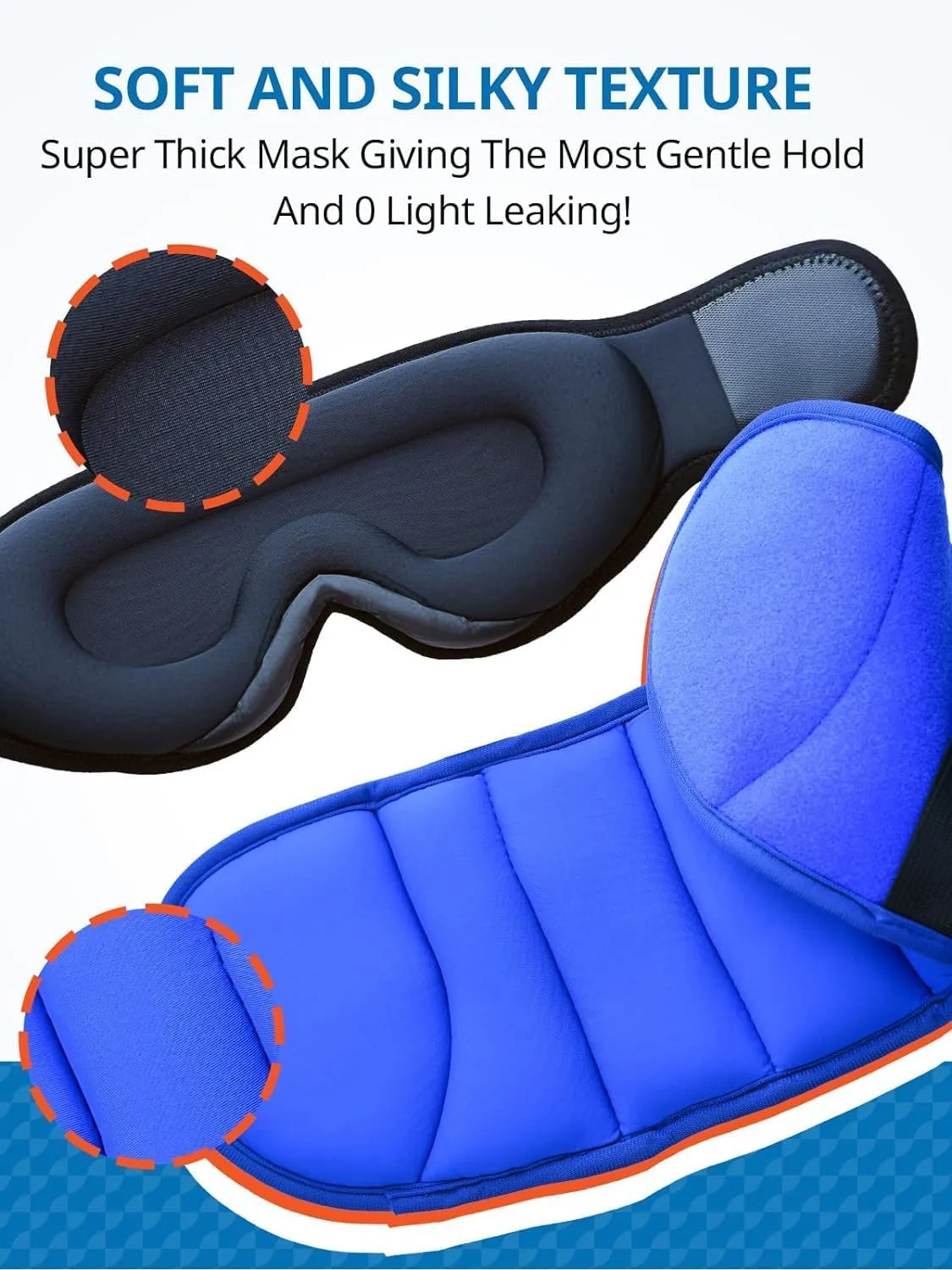 Travel Pillows for Airplanes, Airplane Pillow for Long Flight, Airplane Head Strap with Sleep Eye Mask, 360° Headrest for Car Trip, Stop Bobblehead, FSA HSA Eligible Approved, Mottled Grey