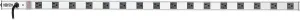 Tripp Lite 16 Outlet Bench & Cabinet Power Strip, 48 in. Length, 15ft Cord with 5-15P Plug, (PS4816) Black