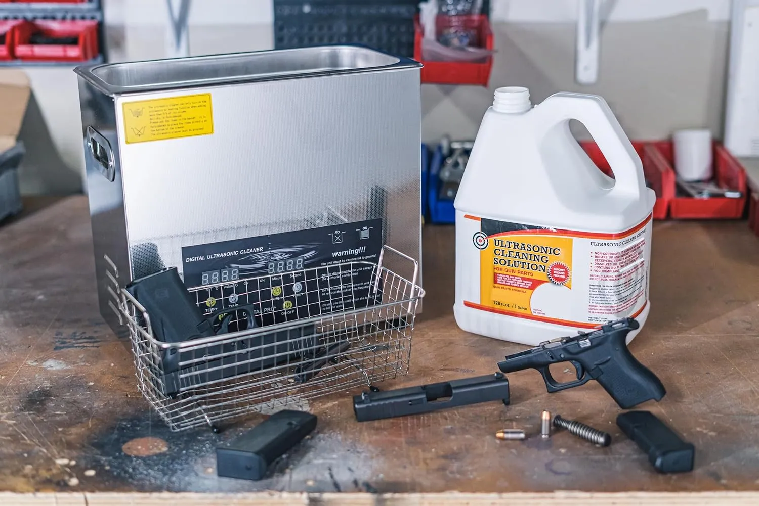 UltraSonic Gun Cleaner Solution for Gun Parts Cleaning, Concentrate