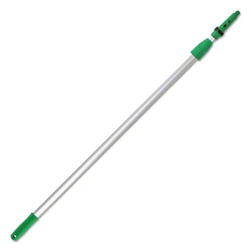 Unger® Opti-Loc Extension Pole, 8 Ft, Two Sections, Green/silver