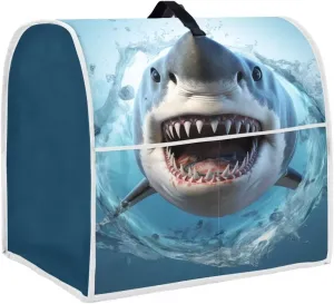 Upetstory Shark Kitchen Aid Mixer Covers for Stand Mixer 4.5-5 qt Universal Dust Cover All Tilt Head & Bowl Lift Models with Organizer Bag for Accessories Air Fryer,Coffee Maker,Juicer Machine