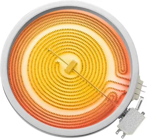 Upgraded WB30X24111 9-In Dual Range Radiant Surface Element by puxyblue - Compatible with GE Range Radiant Element 9 - Glass Cooktop Radiant Element(3100W 240V) Replaces 4465256 AP5989975 PS11729126