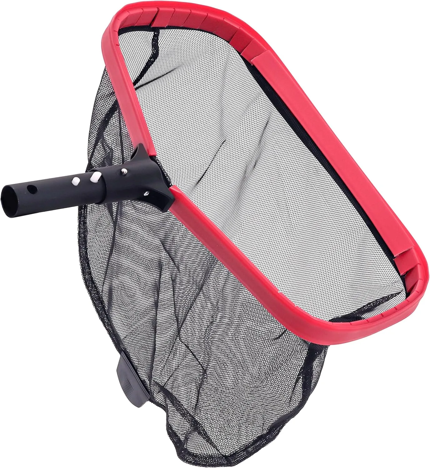U.S. Pool Supply Professional Heavy Duty 17" Swimming Pool Leaf Skimmer Rake with Deep Net Bag - Strong Aluminum Frame for Faster Cleaning & Easier Debris Pickup and Removal