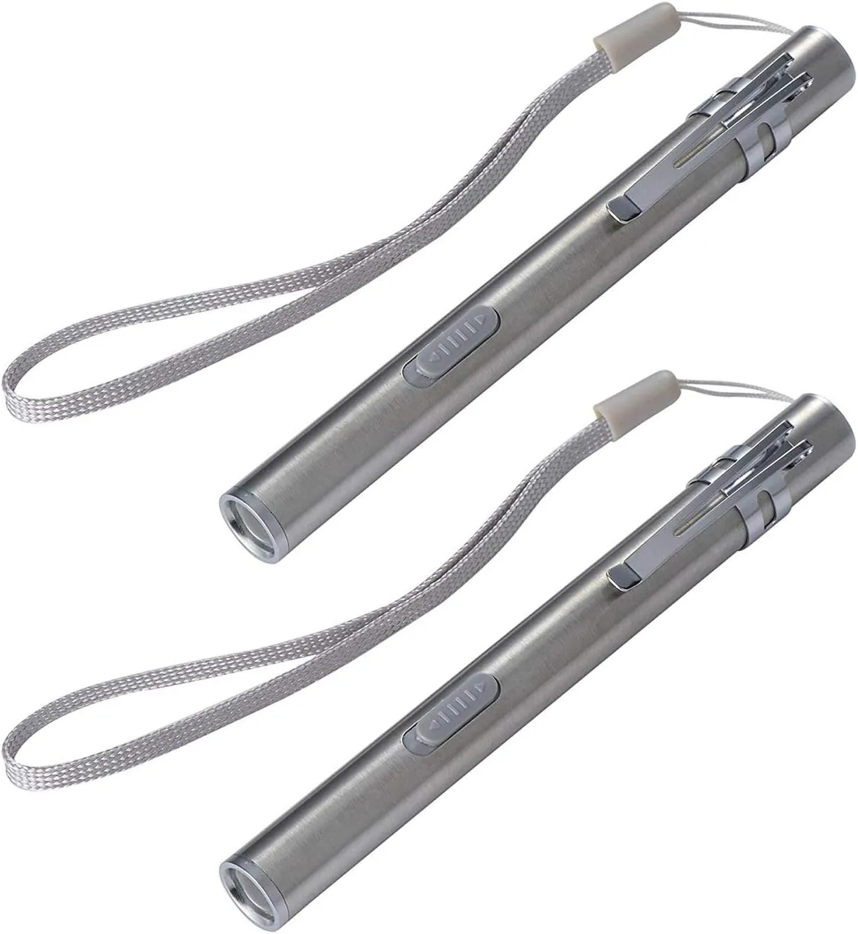 USB Rechargeable Mini LED Flashlight,High Lumen Pen Light Mini Pocket Torch for Home and Outdoor Activities (2 Pack)