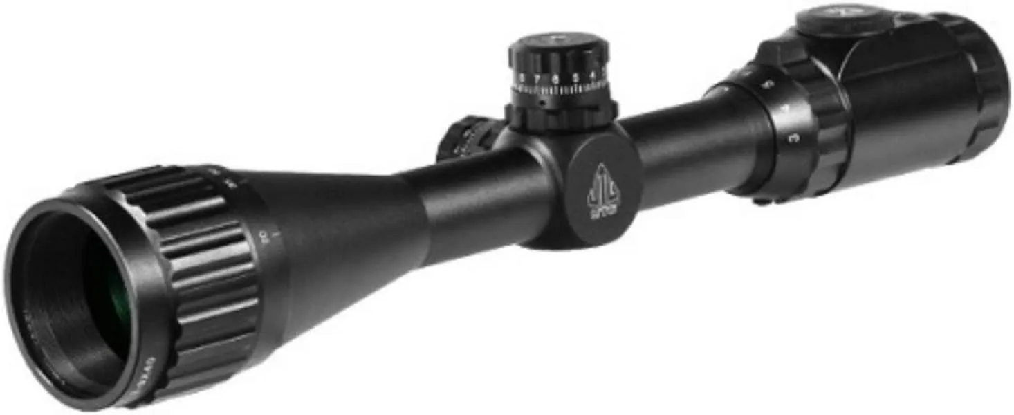 UTGLeapers Inc., UTG Hunter Airgun Scope, 3-9x32mm, 1" Tube, AO, TF2 , Mil Dot, Black with Rings