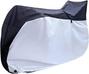 Uv-protected Bike Cover Xl (200x70x110cm) Rainproof Dustproof for Bike Outdoor Storage