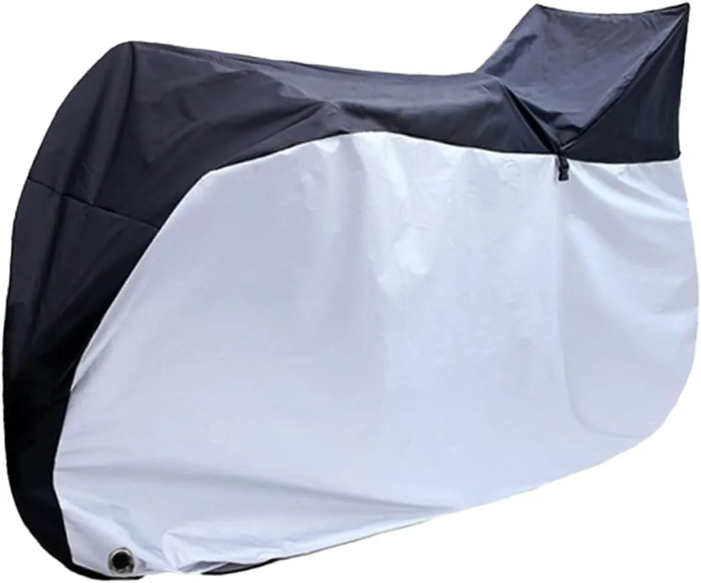 Uv-protected Bike Cover Xl (200x70x110cm) Rainproof Dustproof for Bike Outdoor Storage